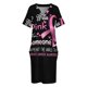 thumbnail image 3 of Vestido largo holgado con bolsillo para mujer ropa rosa para la concienciación sobre el cáncer de mama vestidos de novia para mujer, 3 of 6