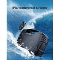 thumbnail image 3 of Altavoz Bluetooth impermeable IPX7, altavoz inalámbrico portátil de 40 W (60 picos) con subwoofer, tiempo de reproducción de 32 horas, sonido estéreo fuerte, graves profundos, altavoces exteriores Blu, 3 of 5