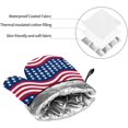 thumbnail image 6 of 4th July Oven Mitts and Pot Holders 4 Pcs Sets for Kitchen, Cooking Gloves Heat Resistant Oven Mitt Gloves Non Slip Potholders for Baking, BBQ, Grilling, 6 of 6