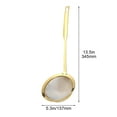thumbnail image 3 of Nilvkv Serving Spoons Stainless Steel Oil Colander Spoon Multi-functional Filter Spoon Stainless Steel Fine Mesh Wire Oil Skimmer Strainer Net, 3 of 5
