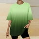thumbnail image 4 of Camiseta Corta con Cuello Redondo Y Gota Del Hombro para las Mujeres, 4 of 4