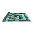 thumbnail image 2 of Ahgly Company Indoor Rectangle Abstract Light Blue Contemporary Area Rugs, 5' x 7', 2 of 4