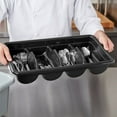 thumbnail image 3 of Cambox Cutlery 4 Compartment Bus Box Poly Black, 3 of 3