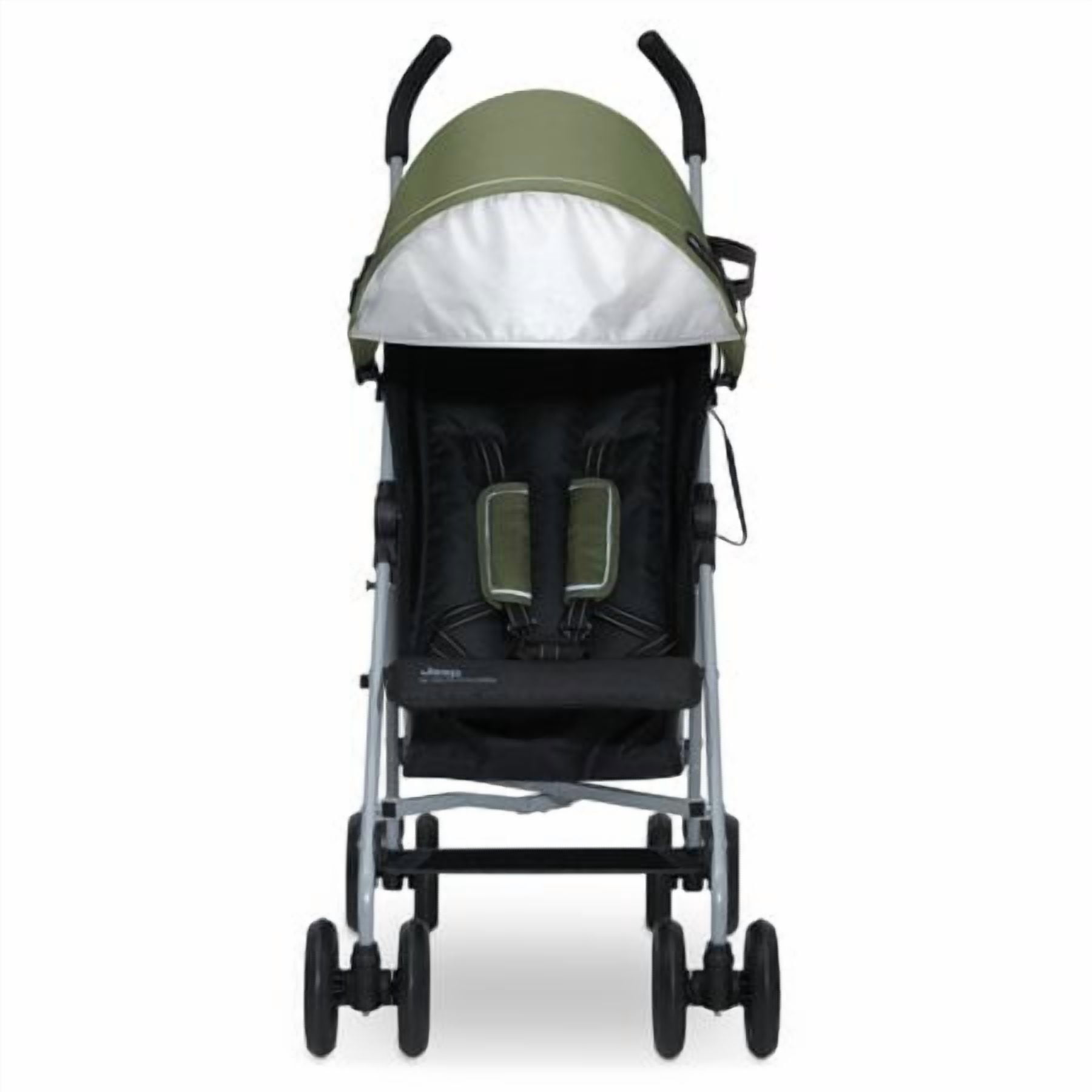 Jeep TurboGlyde Plus Stroller by Delta Children - Lightweight Travel Stroller Only Weighs 13.7 Pounds, Olive Green