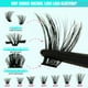 thumbnail image 3 of Kit de racimos de pestañas AMZGIRL LASH 320 piezas 100D DIY individual, 3 of 8