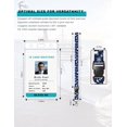 thumbnail image 3 of shiyou-Retractable Cruise Lanyard for Ship Cards - 4-Pack with ID/Key Holder & Waterproof Badge& Retractable ID Badge Reel | Cruise Essentials for Key Cards, Ship Passes, Waterproof PVC (Navy Blue), 3 of 4