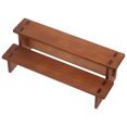 thumbnail image 1 of OULII Wood Display Shelf For Shops Light Brown Product Presentation 1Set, 1 of 7