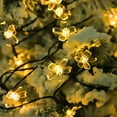 thumbnail image 4 of CNKOO 1 Set Solar Light Luminous Attractive ABS Beautiful LED Floral Garden Light String Holiday Supplies, 4 of 10