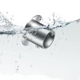 thumbnail image 5 of TFixol 4 Packs Stainless Steel Closet Rod Flange Pool Ladder Socket Bracket Adjustable Support Holder Ceiling Mounting Closet Rod Bracket Socket End Closet Rod Support Wardrobe Holders Pipe Flange for, 5 of 5