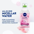 thumbnail image 4 of NIVEA Micellair Rose Micellar Water, Cleanser & Make-up Remover, 400 mL, 4 of 5