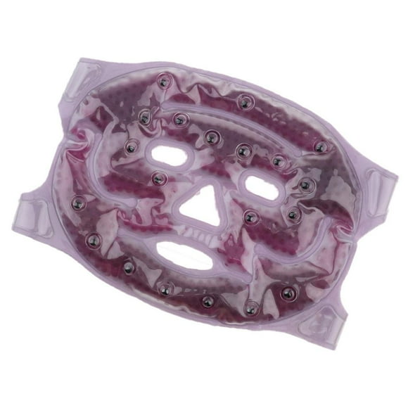 Paquete Frío Bolsas de Duración de 15 tiempo de tiempo de tiempo de Reutilizable y Portátil para Ojos Cara Púrpura Sunnimix mascarillas de gel para la cara