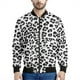 thumbnail image 4 of Chaqueta con cremallera y estampado de leopardo colorido para hombre, abrigo con personalidad con estampado 3D, chaquetas casuales de gran tamaño, ropa de calle, mangas largas, 4 of 5