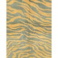 thumbnail image 1 of Ahgly Company Indoor Rectangle Abstract Copper Green Animal Area Rugs, 2' x 4', 1 of 6