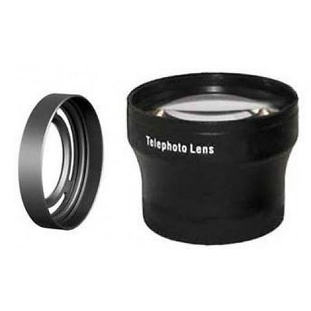 Fuji Sic Rings - Tele Lens + LH-X10 Lens Hood with Adapter Ring Tube for Fuji FujiFilm X10 bundle