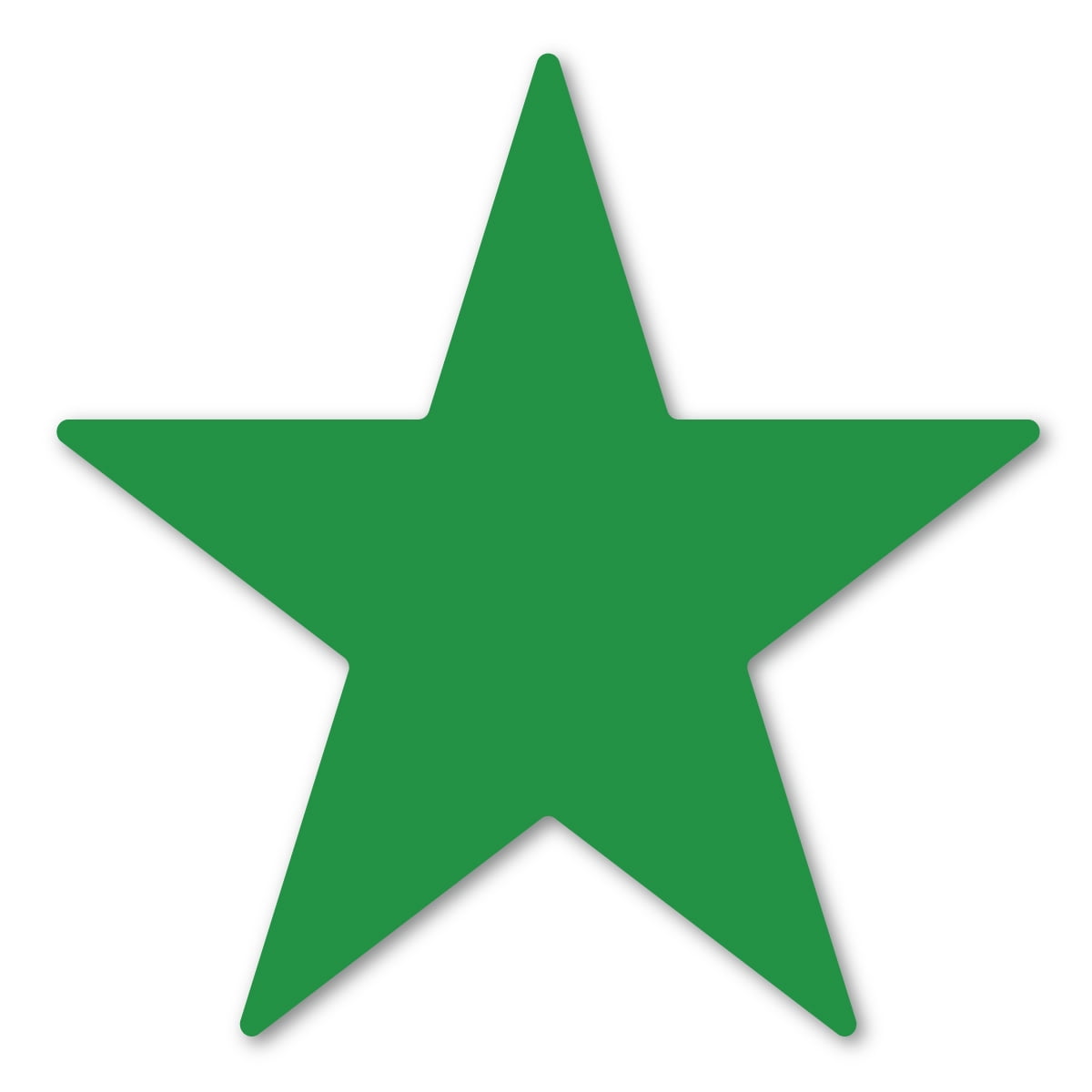 Dark Green Star