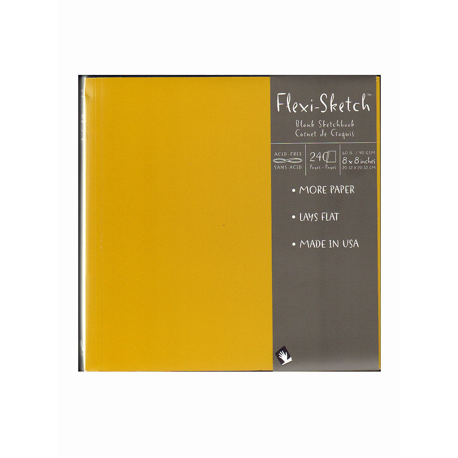 FlexiSketch Sketchbooks butternut, 11 in. x 8 1/2 in., portrait (pack
