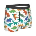thumbnail image 3 of Naloa Colorful Dinosaur Print Mens Underwear - Boxers for Men, Classic Briefs for Men, 3 of 9