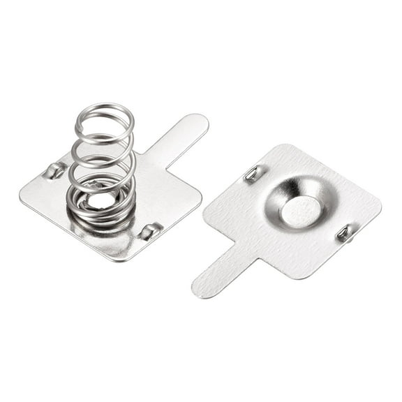 Battery Spring Plate AA Battery Spring Contact Nickel Plate 14mmx12mm 20 Set