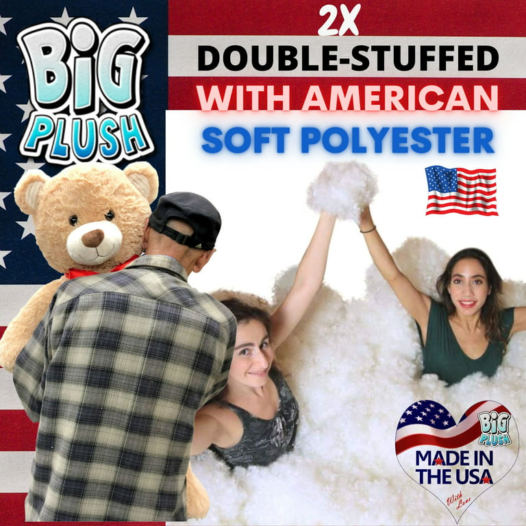 3bags polyester Teddy bear Stuffing for an 8" to 10" Animal - The  Bear Factory￼