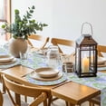 thumbnail image 5 of Round Placemats Set of 4 Green Blue Tie Dye Place Mats Washable Woven Placemat Boho Abstract Art Circle Braided Table Mat for Kitchen Dining Table Party Home Decor 15 Inch, 5 of 8