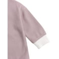thumbnail image 2 of Qiylii Baby Solid Color Rompers, Long-Sleeves O neck Ribbing Bodysuit Jumpsuit, 2 of 7