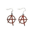 thumbnail image 1 of Steampunk Boucles d'Oreilles - Anarchy A, 1 of 1