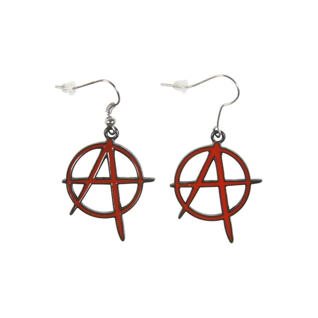Steampunk Boucles d'Oreilles - Anarchy A