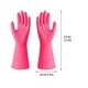 thumbnail image 2 of Guantes de Limpieza de Goma Gruesa, para Lavavajillas y Cocina, Impermeables y Resistentes Al Aceite, Agarre Cómodo, Talla M, 1 Par, 2 of 2