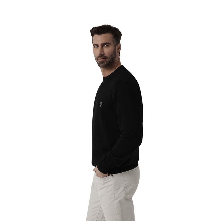 Chaps Men's Original Crewneck Solid Sweater photo 4