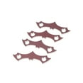 thumbnail image 1 of 4 Pcs Joint de Protection en Alliage d'Aluminium pour Planche à Roulettes, Joint de Protection Longboard, Pièce Longboard Or Rose, 1 of 9