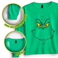 thumbnail image 5 of Dr. Seuss The Grinch Long Sleeve Graphic Christmas T-Shirt for Little & Big Boys, Crewneck Holiday Tee (Sizes 4-20), 5 of 6