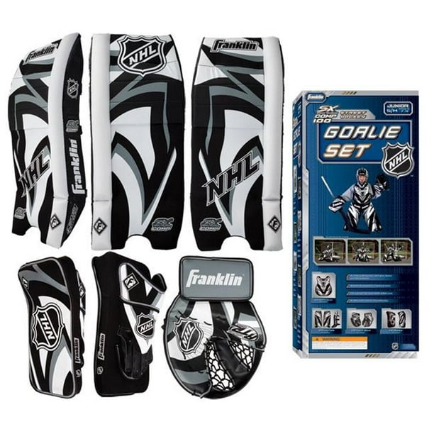 Franklin Sports 12092F4 NHL Junior Large / XL SX COMP 100 Set de Gardien de But