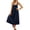 3# Navy, variant on Summer Dresses Women's 0veralls 2026 Casual Boho Overall Dress Adjustable Cover up with Pockets Black S
