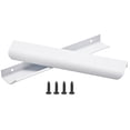 thumbnail image 1 of Unique Bargains 10 Pack Finger Edge Pull Cabinet Handles 6.3 Inch (160mm) Hole Center Kitchen Drawer Handles Knobs White, 1 of 7