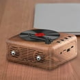 thumbnail image 6 of Oxodoi Retro Bluetooth Record Player Speaker,Mini Portable Wireless Subwoofer with Card Slot, 6 of 6