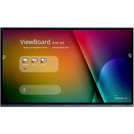 UPC: 0766907012088 | ViewSonic ViewBoard IFP8662  4K UHD Interactive Display with Integrated Software  65W USB C  RJ45  350 cd/m2  86