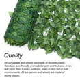 thumbnail image 3 of 0.5x3m Leaf Fence Artificial Leaf Secret Hedge Screen Fence Roll Wall Landscape Outdoor Garden Backyard Balcony Home Decor, 3 of 7