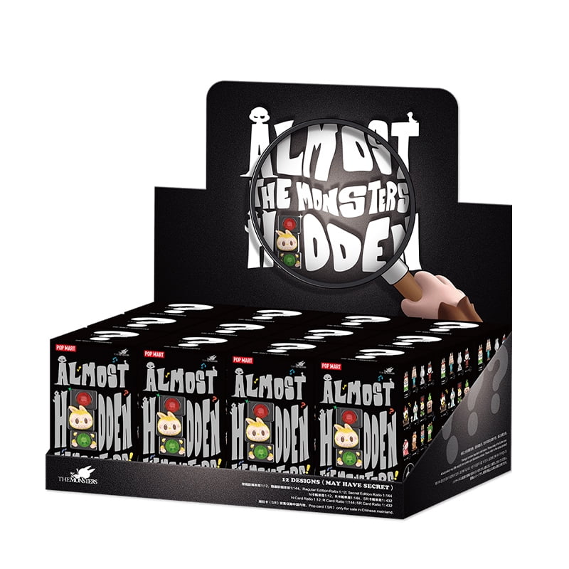 POP MART THE MONSTERS Almost Hidden Series Mystery Box by