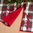 thumbnail image 3 of Elrene Home Fashions Christmas Classic Holiday Plaid Tree Skirt, Multicolor, 48" Round, 3 of 4