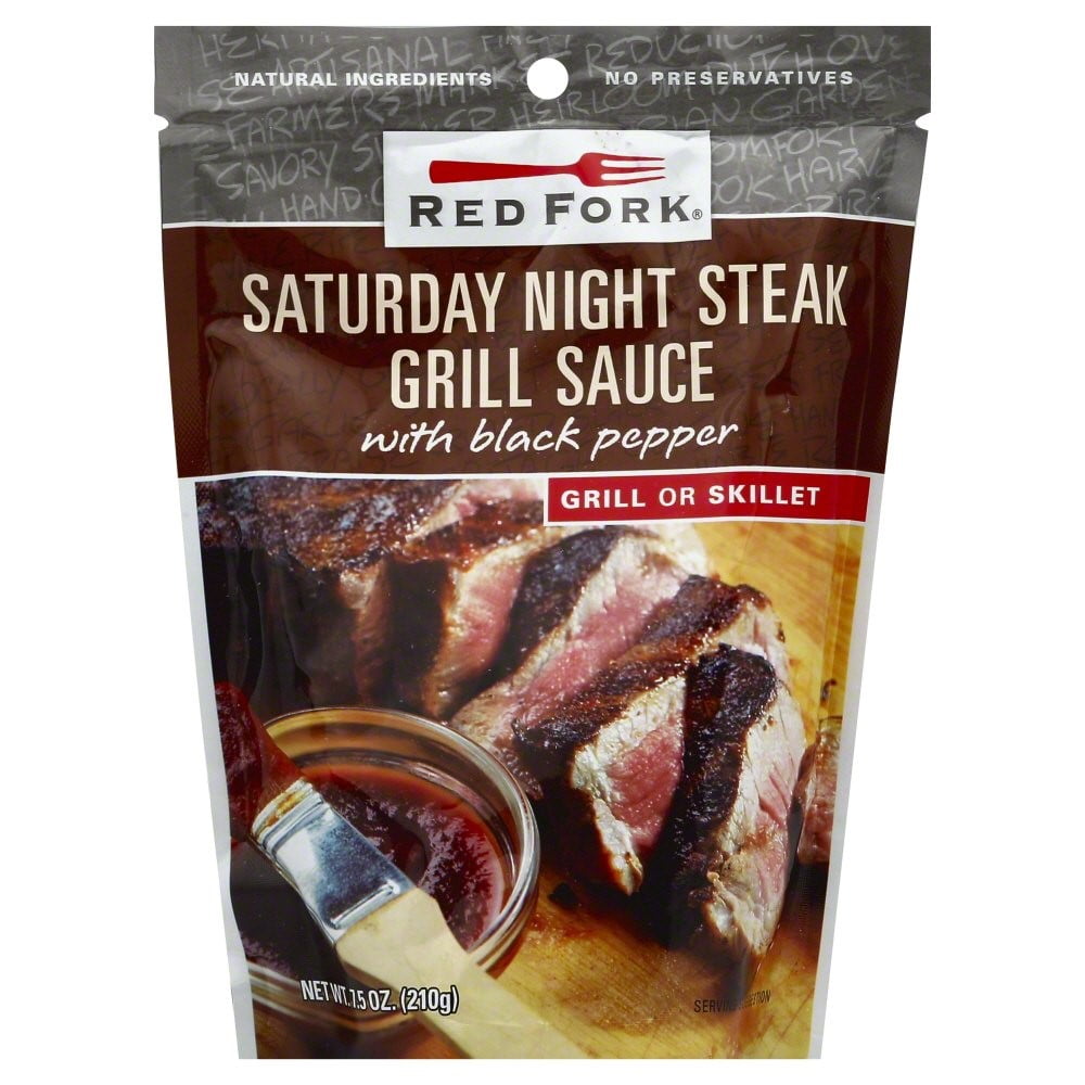 Red Fork Saturday Night Steak Grill Sauce, 7.5 OZ