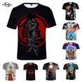 thumbnail image 2 of Nueva 3D impreso Dragon Ball T-Shirt Goku Anime japonés hombres mujeres verano moda manga corta camiseta Tops camisetaspangjing, 2 of 4