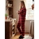 thumbnail image 4 of Pijama Navideña para Mujer con Botones Tela Suave y Elástica, Conjunto de pijama de invierno, 4 of 5