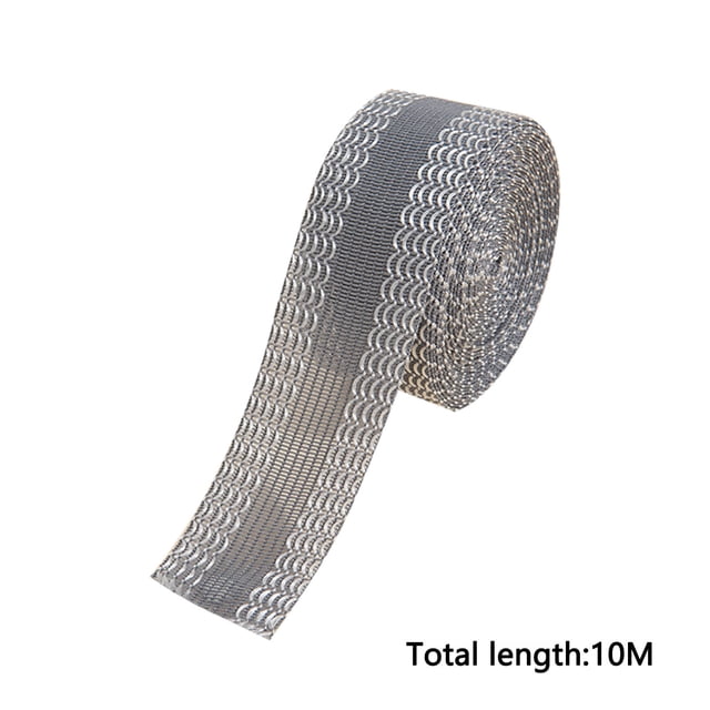 LSLJS 10m DIY Trousers Cuff Sticker Pull Side Sticker Self-adhesive Free Cutting Change Trousers Cuff Paste Close Trousers Cuff Sticker, Home Accessories