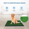 thumbnail image 3 of Orinal de césped artificial para perros FluffyDream con bandeja de 50 x 63 cm, color verde, 3 of 8