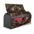 thumbnail image 3 of Yiaed Mystical Golden Eye Print Mailbox Covers, Magnetic Mailbox Cover, Mail Box Covers for Garden Outdoor Decor Box Covers-21x18 in, 3 of 8