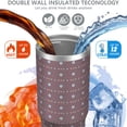 thumbnail image 3 of Modern 30oz Handheld Travel Tumbler with Handle – Double Wall Stainless Steel Insulated Cup, Flip Straw Lid, Leak-Proof & BPA-Free for Hot and Cold Drinks – Durable Coffee & Juice Mug White, 3 of 7