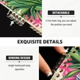 thumbnail image 3 of FORMRS 1-Subject Spiral Notebook 8" x 5" College Ruled 60 Refillable Sheet A5 Hard Cover, 2 Pack, White Vibrant Flowers, 3 of 7