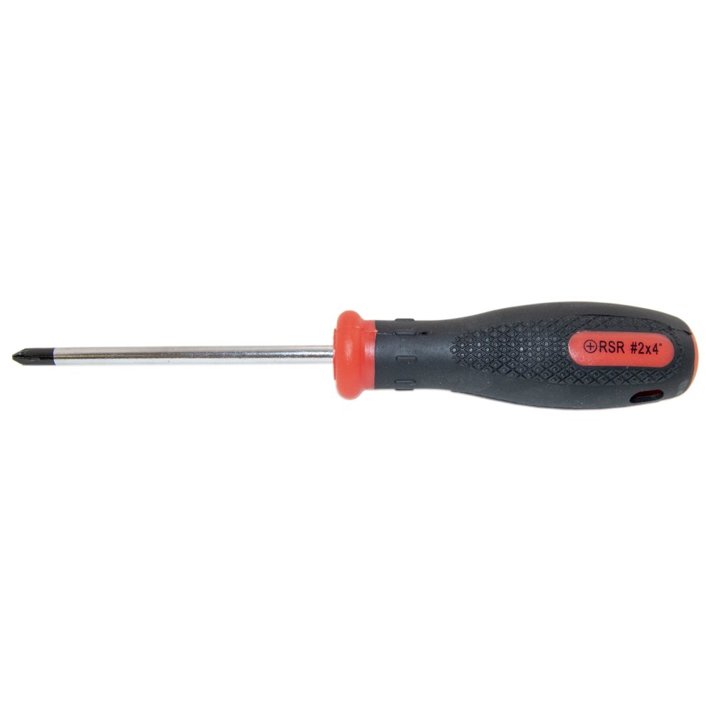 Phillips 2 Screwdriver Point Size No. 2, Shaft Length 4