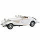thumbnail image 2 of Coche de juguete vintage Nikou aleación con luz y sonido blanco, 2 of 11