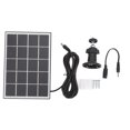 thumbnail image 2 of Panel Solar de Cámara, Panel Solar de Silicio Monocristalino 3W 5V Carga eficiente para luces, 2 of 7
